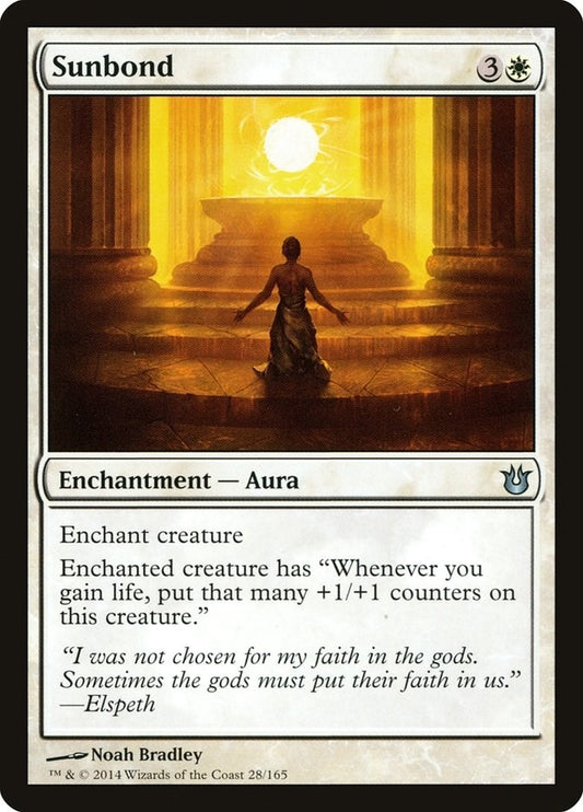 Image for Sunbond (28) (Born of the Gods) - Magic: The Gathering