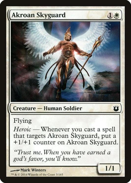 Image for Akroan Skyguard (3) (Born of the Gods) - Magic: The Gathering