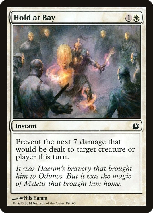 Image for Hold at Bay (18) (Born of the Gods) - Magic: The Gathering