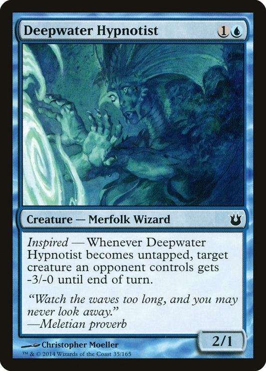 Image for Deepwater Hypnotist (35) (Born of the Gods) - Magic: The Gathering