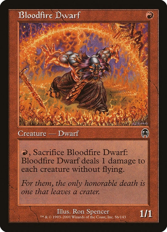 Image for Bloodfire Dwarf (56) (Apocalypse) - Magic: The Gathering