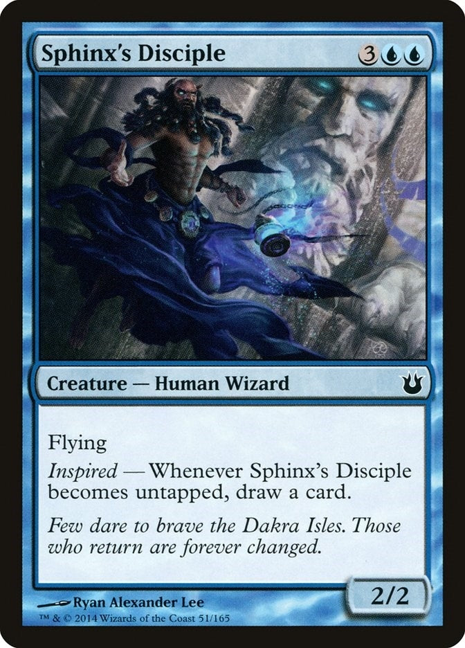 Image for Sphinx's Disciple (51) (Born of the Gods) - Magic: The Gathering