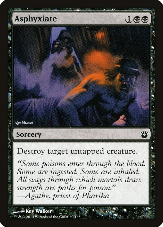 Image for Asphyxiate (60) (Born of the Gods) - Magic: The Gathering
