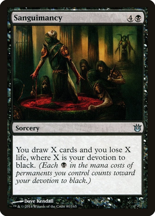 Image for Sanguimancy (81) (Born of the Gods) - Magic: The Gathering