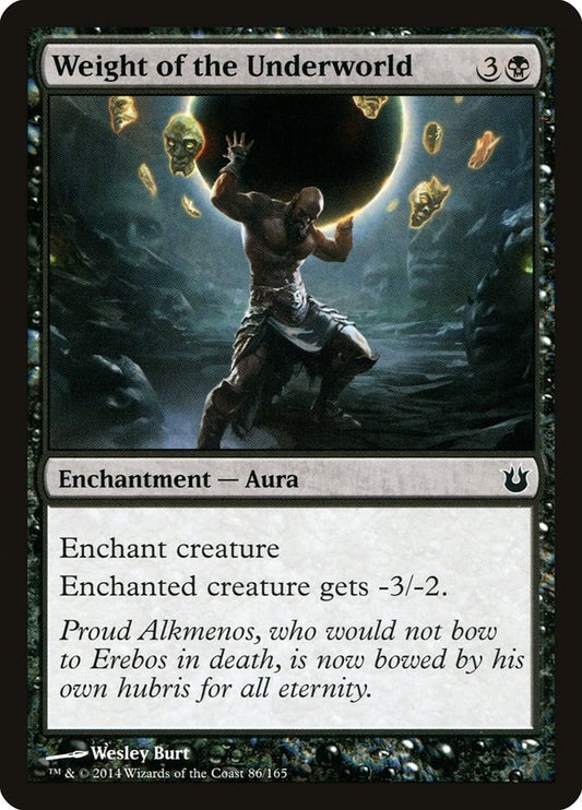 Image for Weight of the Underworld (86) (Born of the Gods) - Magic: The Gathering