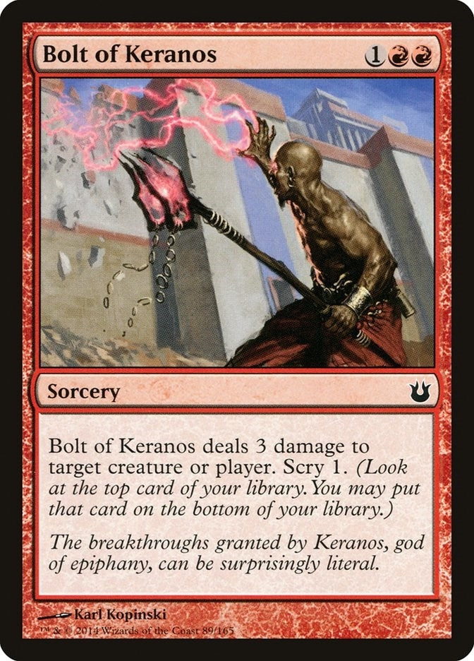 Image for Bolt of Keranos (89) (Born of the Gods) - Magic: The Gathering
