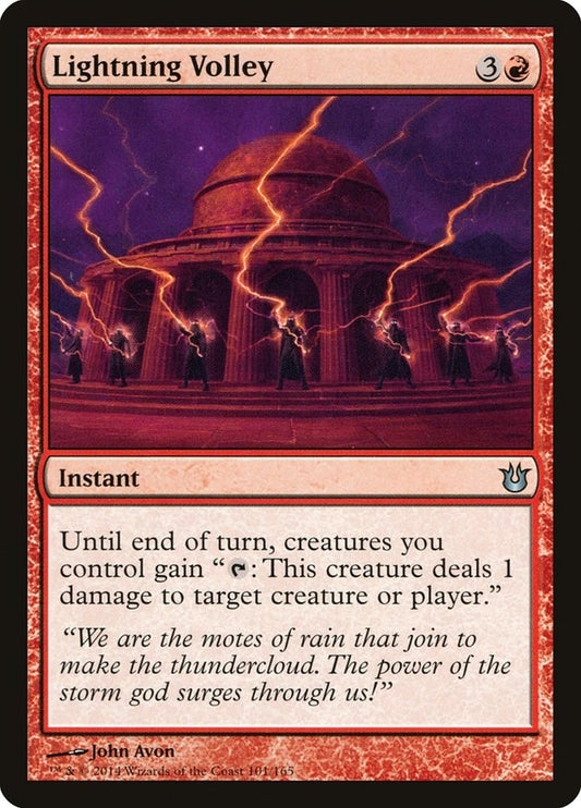 Image for Lightning Volley (101) (Born of the Gods) - Magic: The Gathering