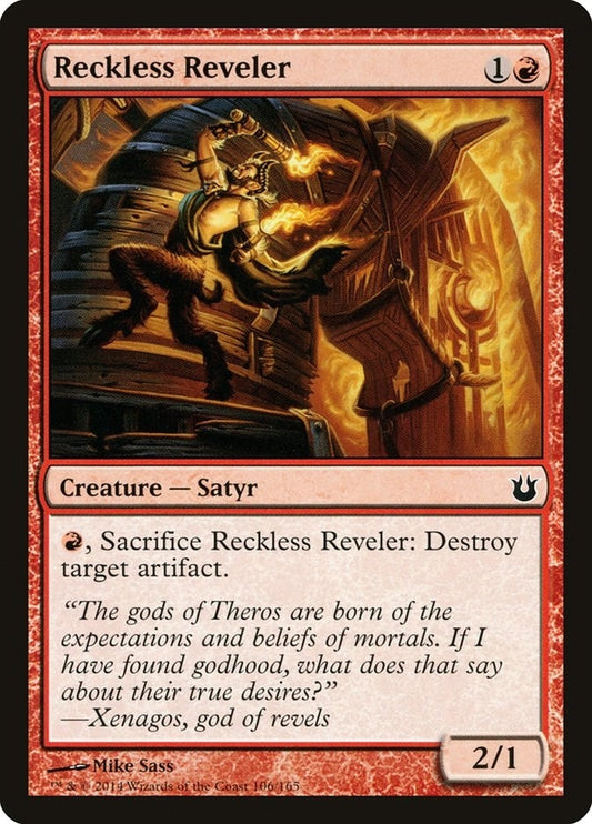 Image for Reckless Reveler (106) (Born of the Gods) - Magic: The Gathering