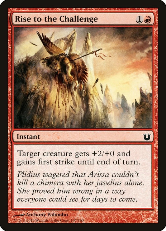 Image for Rise to the Challenge (107) (Born of the Gods) - Magic: The Gathering