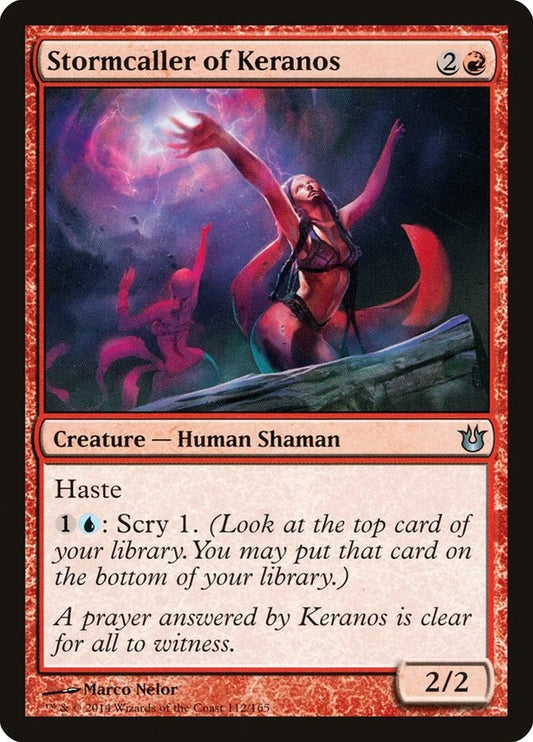 Image for Stormcaller of Keranos (112) (Born of the Gods) - Magic: The Gathering