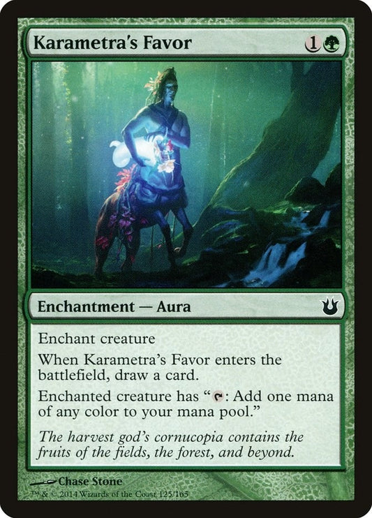 Image for Karametra's Favor (125) (Born of the Gods) - Magic: The Gathering