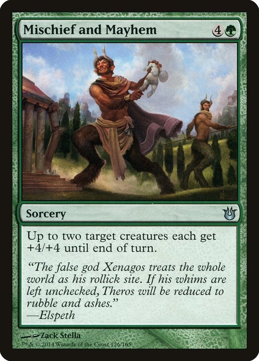 Image for Mischief and Mayhem (126) (Born of the Gods) - Magic: The Gathering