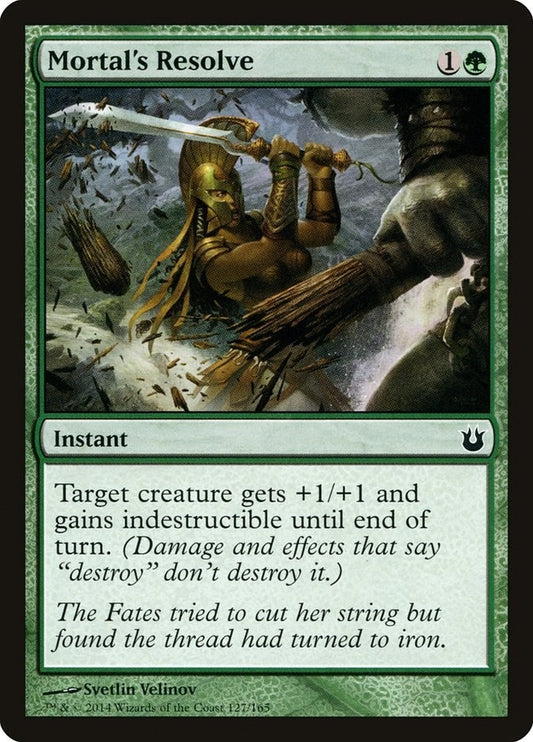 Image for Mortal's Resolve (127) (Born of the Gods) - Magic: The Gathering