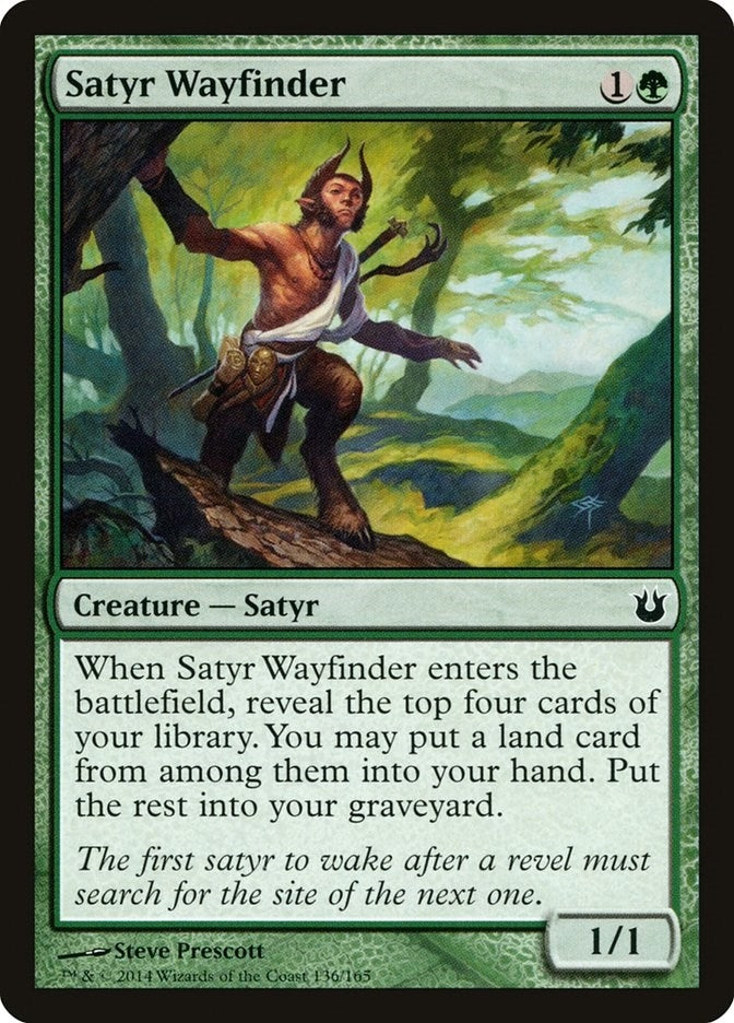 Image for Satyr Wayfinder (136) (Born of the Gods) - Magic: The Gathering