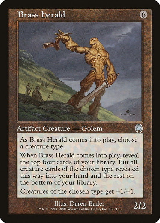Image for Brass Herald (133) (Apocalypse) - Magic: The Gathering