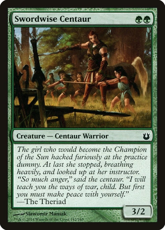 Image for Swordwise Centaur (142) (Born of the Gods) - Magic: The Gathering