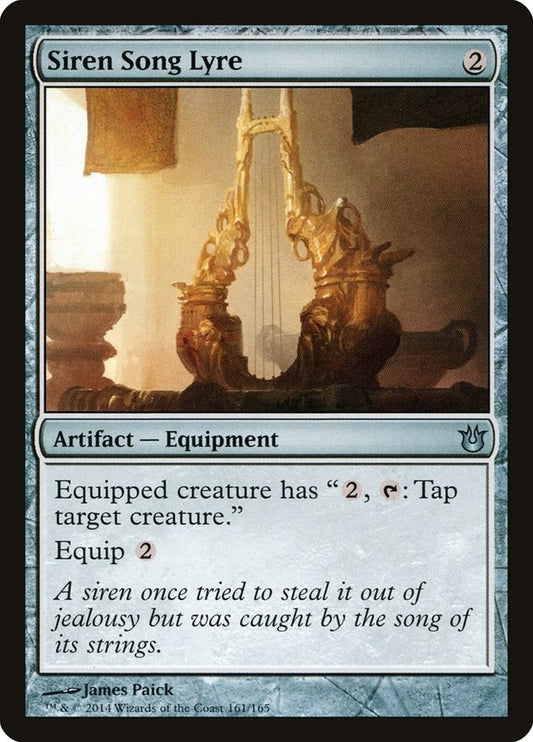 Image for Siren Song Lyre (161) (Born of the Gods) - Magic: The Gathering