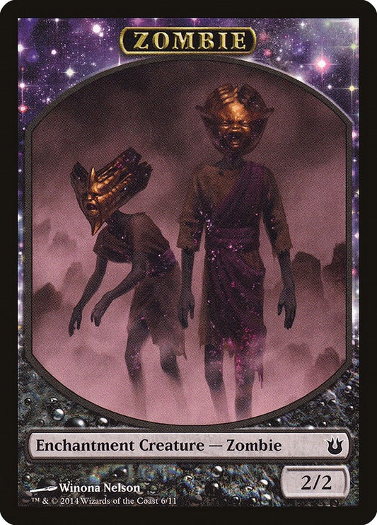 Image for Zombie Token (6) (Born of the Gods) - Magic: The Gathering