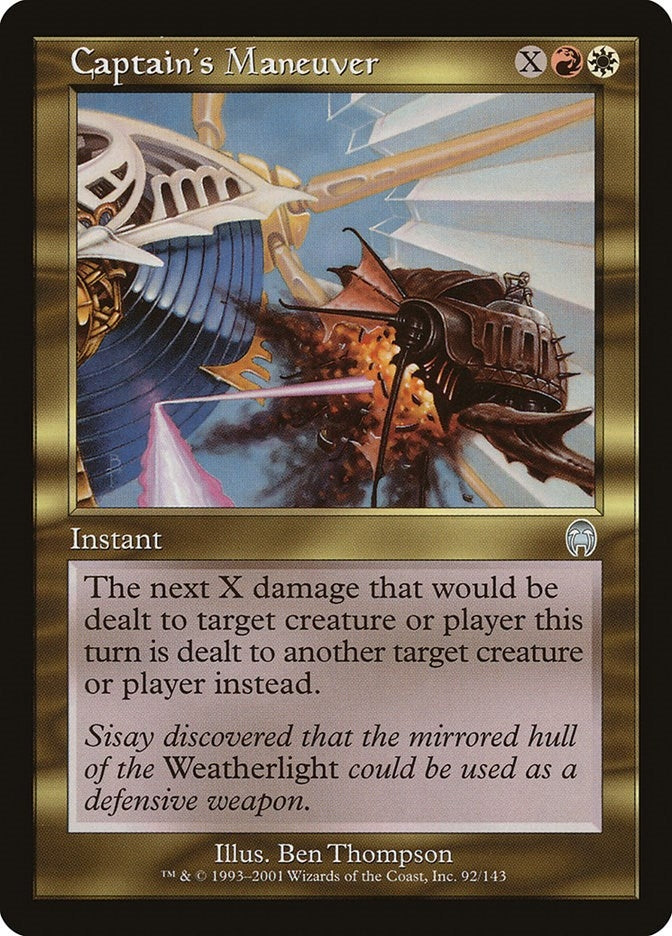 Image for Captain's Maneuver (92) (Apocalypse) - Magic: The Gathering