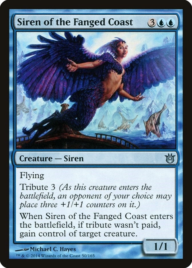 Image for Siren of the Fanged Coast (50) (Born of the Gods) - Magic: The Gathering