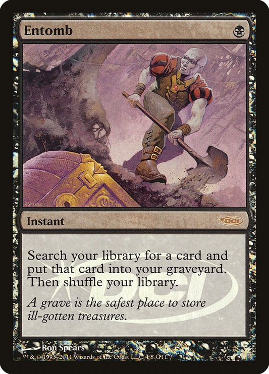 Image for Entomb (4) (Judge Promos) - Magic: The Gathering