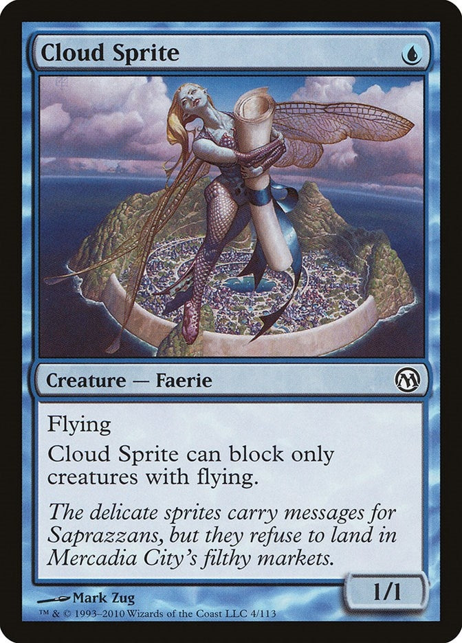 Image for Cloud Sprite (4) (Duels of the Planeswalkers) - Magic: The Gathering