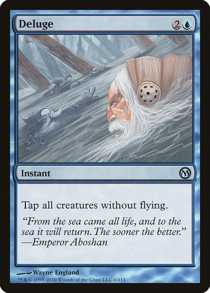 Image for Deluge (6) (Duels of the Planeswalkers) - Magic: The Gathering