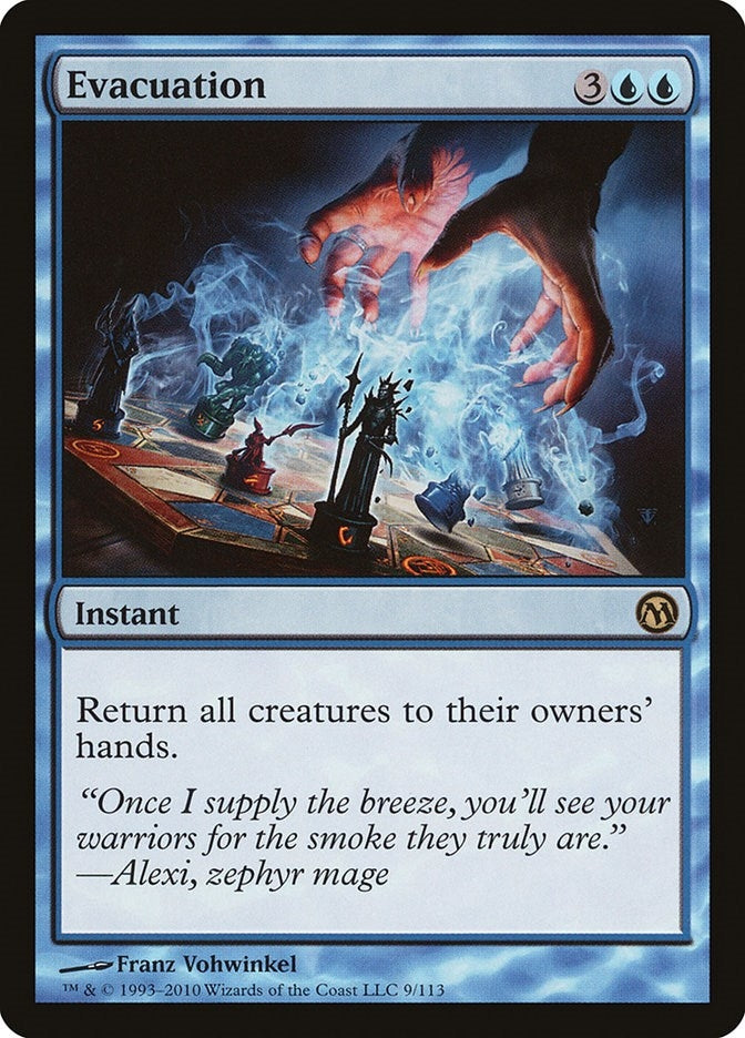 Image for Evacuation (9) (Duels of the Planeswalkers) - Magic: The Gathering