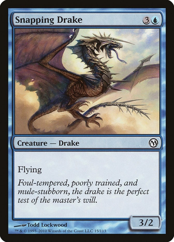 Image for Snapping Drake (15) (Duels of the Planeswalkers) - Magic: The Gathering