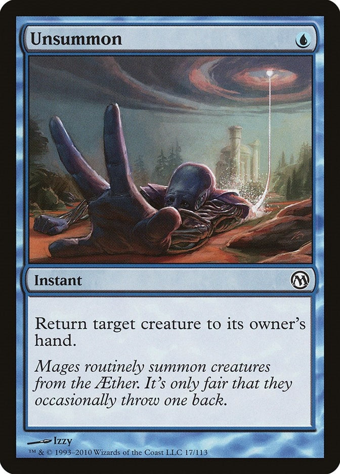 Image for Unsummon (17) (Duels of the Planeswalkers) - Magic: The Gathering