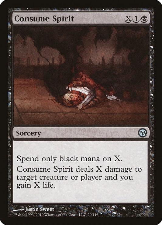 Image for Consume Spirit (20) (Duels of the Planeswalkers) - Magic: The Gathering