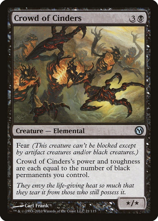 Image for Crowd of Cinders (21) (Duels of the Planeswalkers) - Magic: The Gathering