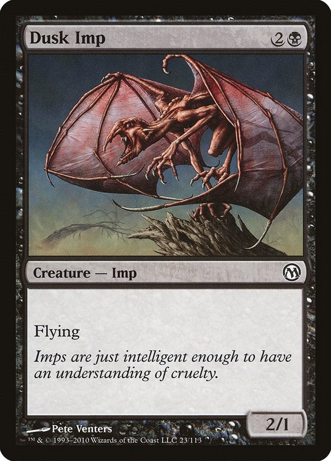 Image for Dusk Imp (23) (Duels of the Planeswalkers) - Magic: The Gathering