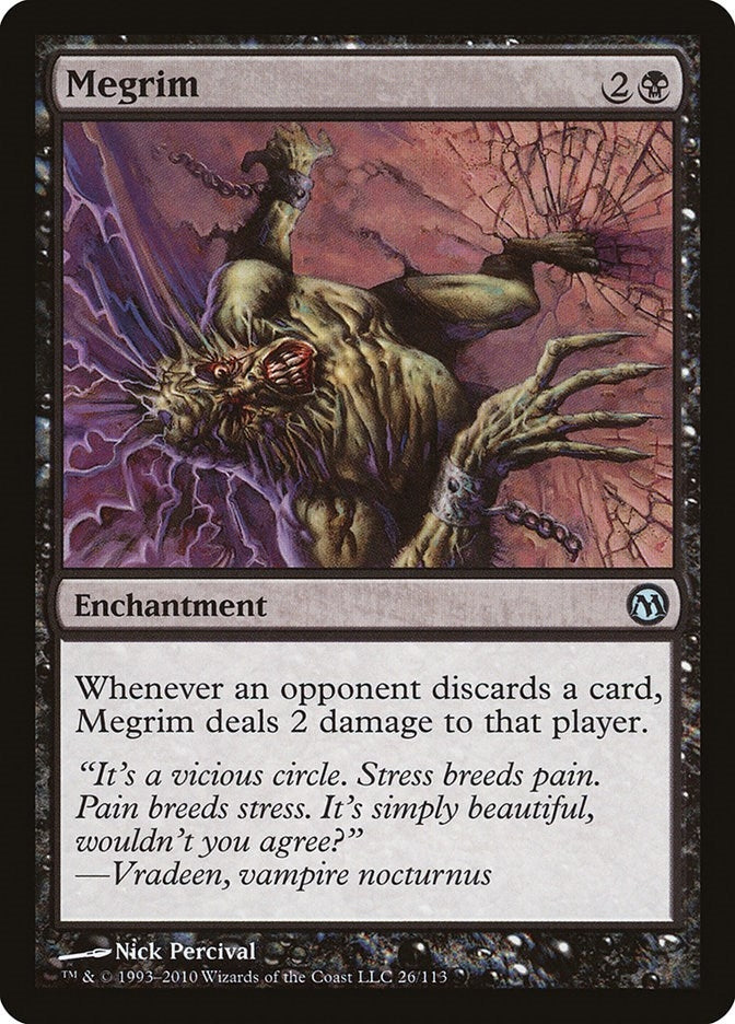 Image for Megrim (26) (Duels of the Planeswalkers) - Magic: The Gathering