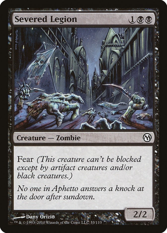 Image for Severed Legion (33) (Duels of the Planeswalkers) - Magic: The Gathering