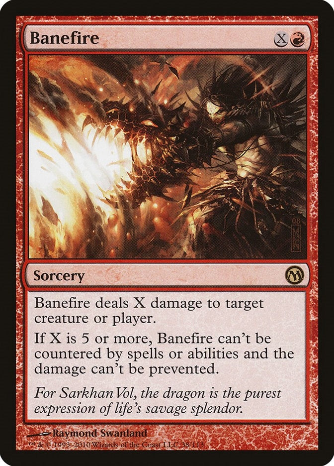 Image for Banefire (38) (Duels of the Planeswalkers) - Magic: The Gathering