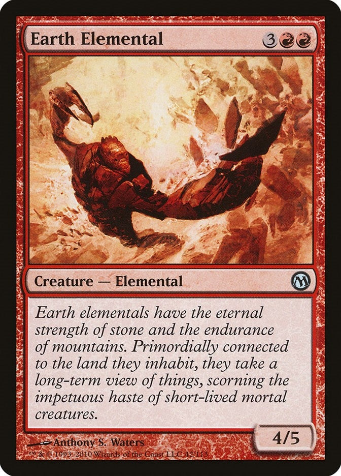 Image for Earth Elemental (42) (Duels of the Planeswalkers) - Magic: The Gathering