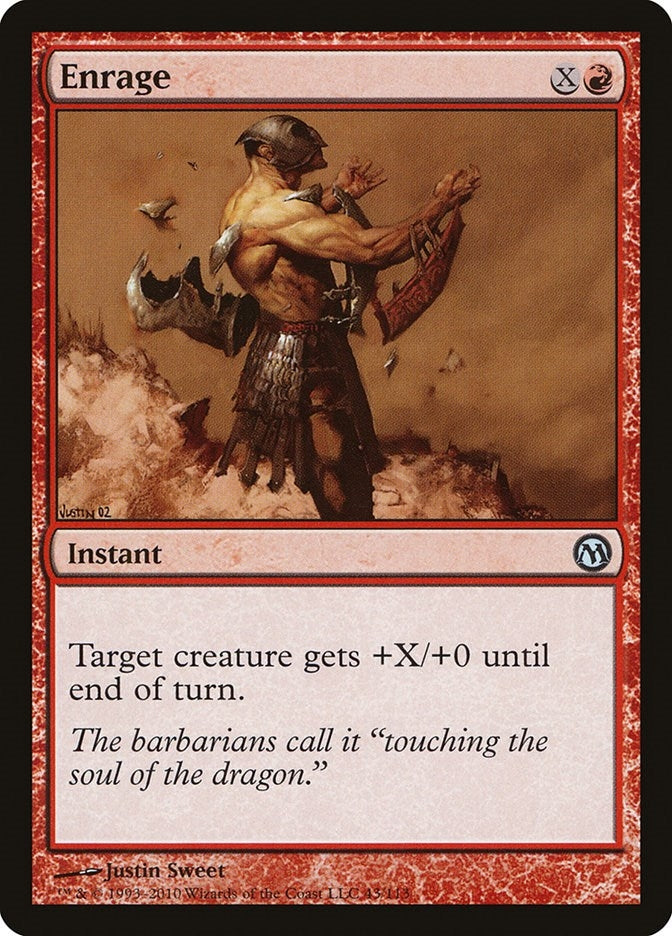 Image for Enrage (43) (Duels of the Planeswalkers) - Magic: The Gathering