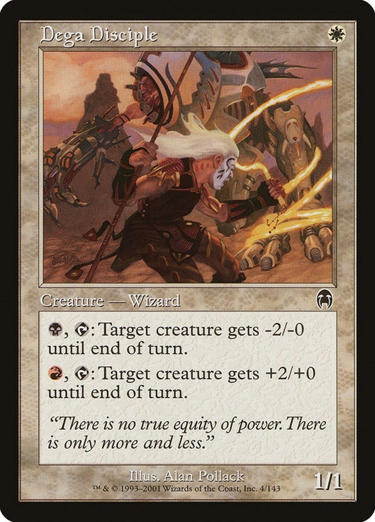 Image for Dega Disciple (4) (Apocalypse) - Magic: The Gathering