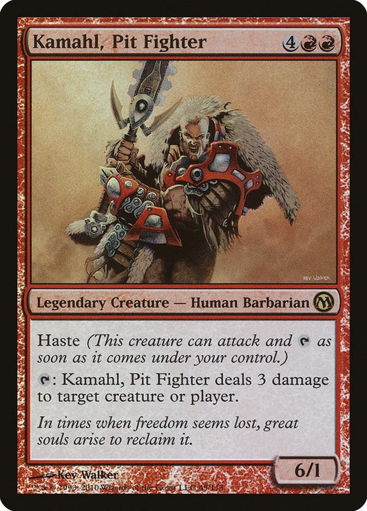 Image for Kamahl, Pit Fighter (49) (Duels of the Planeswalkers) - Magic: The Gathering
