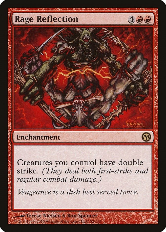 Image for Rage Reflection (52) (Duels of the Planeswalkers) - Magic: The Gathering