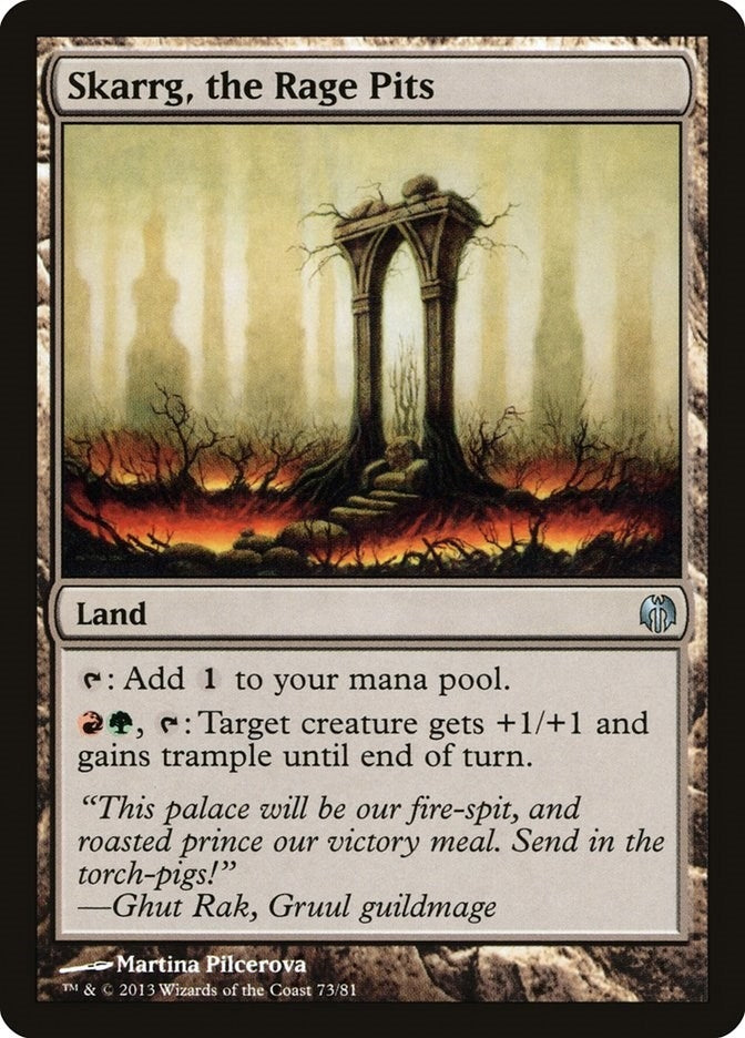 Image for Skarrg, the Rage Pits (73) (Duel Decks: Heroes vs. Monsters) - Magic: The Gathering