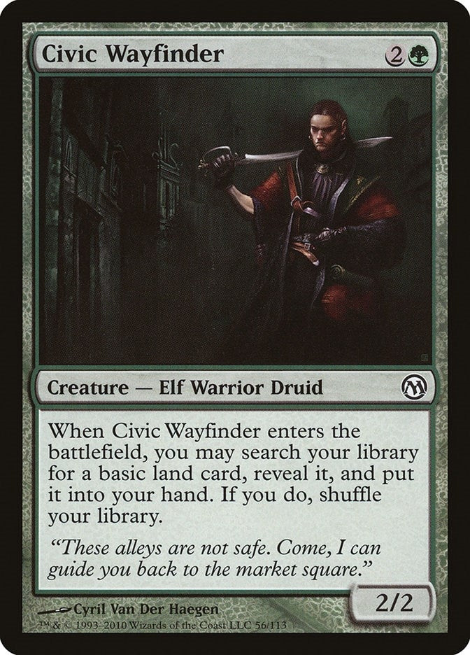 Image for Civic Wayfinder (56) (Duels of the Planeswalkers) - Magic: The Gathering