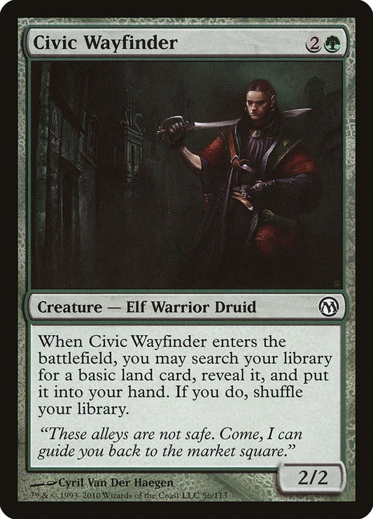 Image for Civic Wayfinder (56) (Duels of the Planeswalkers) - Magic: The Gathering