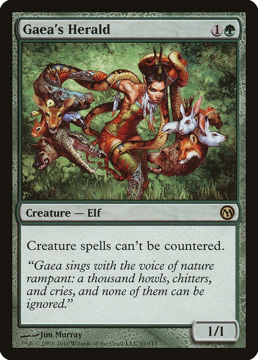 Image for Gaea's Herald (65) (Duels of the Planeswalkers) - Magic: The Gathering