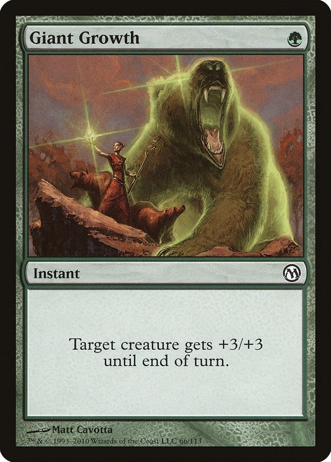 Image for Giant Growth (66) (Duels of the Planeswalkers) - Magic: The Gathering
