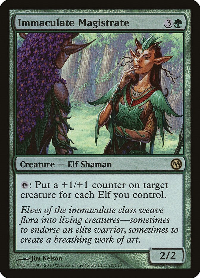 Image for Immaculate Magistrate (70) (Duels of the Planeswalkers) - Magic: The Gathering