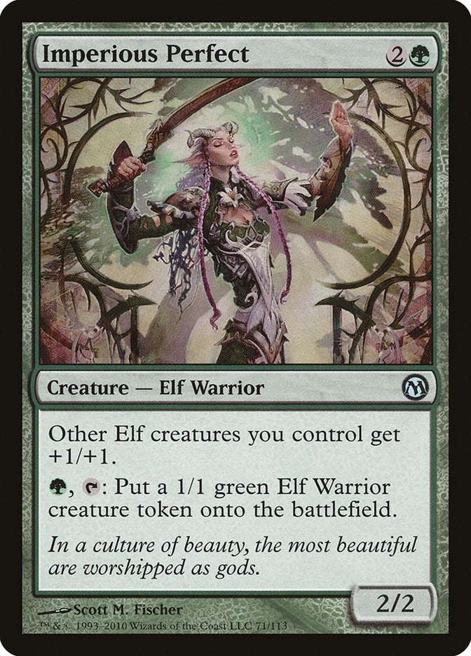 Image for Imperious Perfect (71) (Duels of the Planeswalkers) - Magic: The Gathering