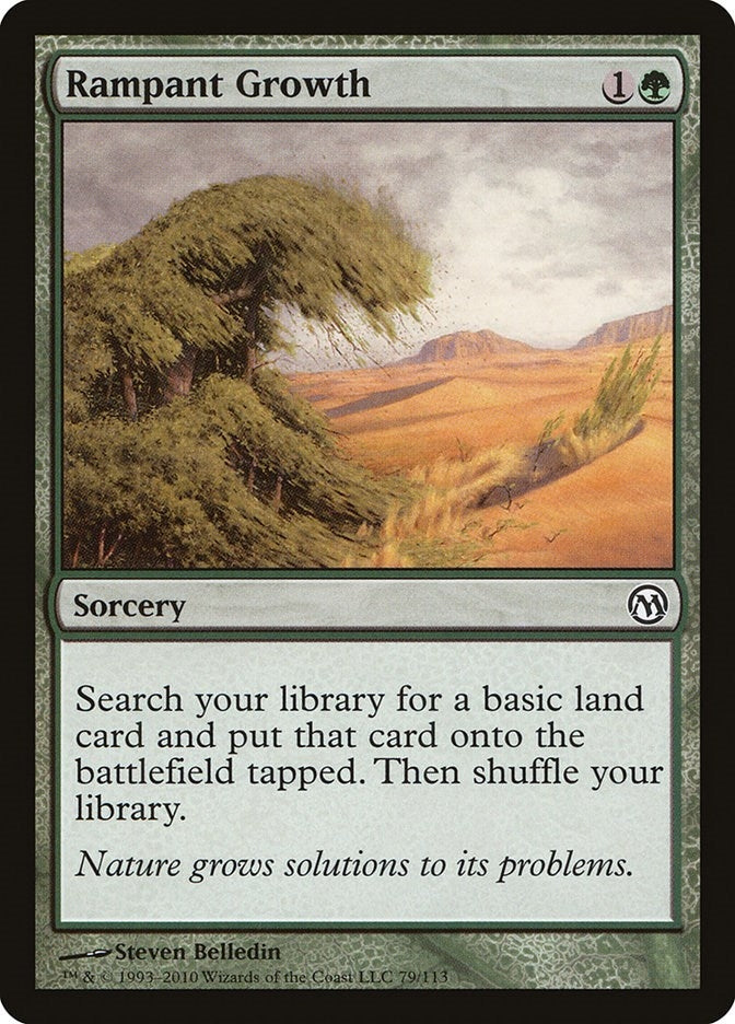 Image for Rampant Growth (79) (Duels of the Planeswalkers) - Magic: The Gathering
