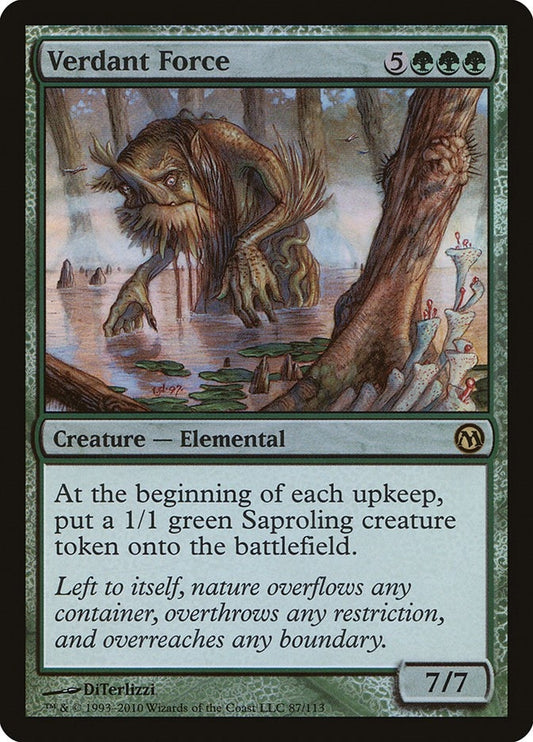 Image for Verdant Force (87) (Duels of the Planeswalkers) - Magic: The Gathering